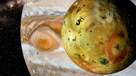Luna vulcanică a planetei Jupiter. NASA a publicat noi imagini cu Io