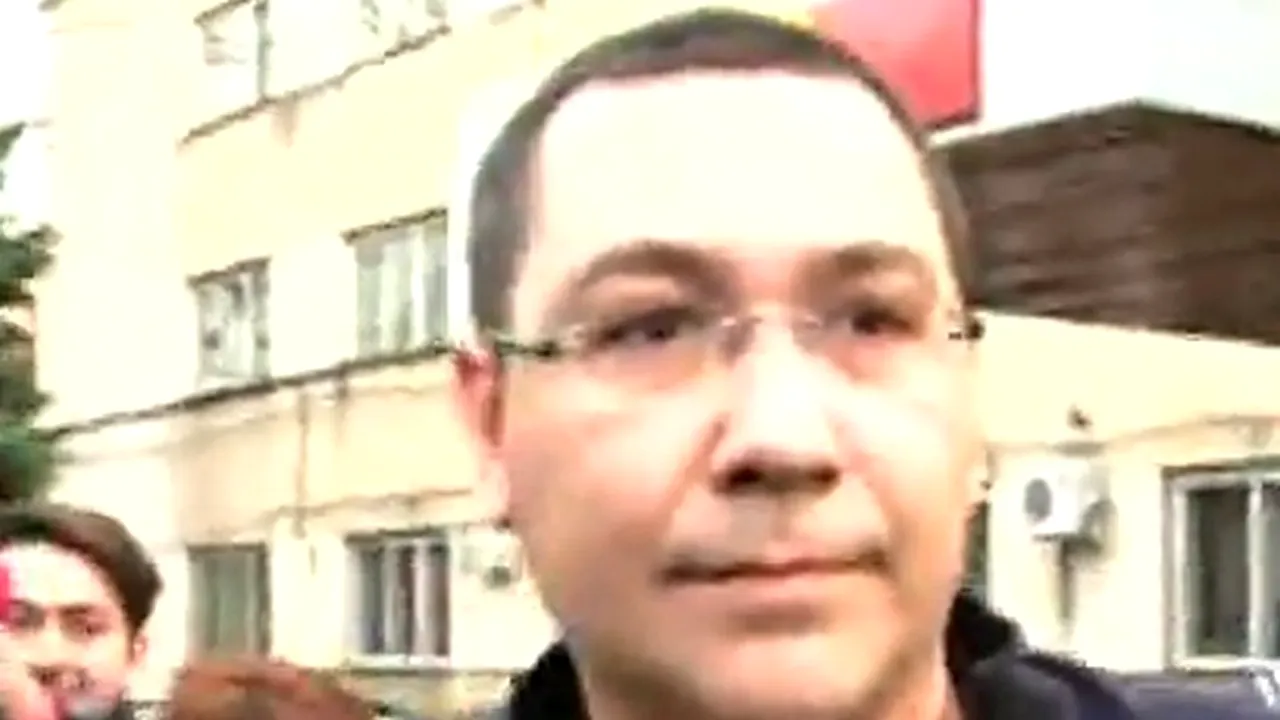 Victor Ponta, audiat la DNA Oradea