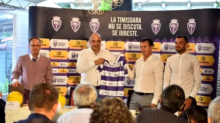 Echipele din România încă mai atrag sponsori cu dare de mână. ASU Poli Timișoara a semnat cu un nume important 