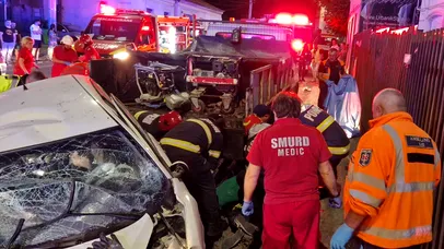 Clipe grele pentru muncitorii răniți în accidentul produs de șoferița băută. Unul dintre ei a rămas fără splină