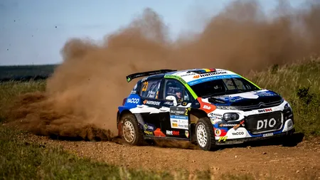 Ce s-a întâmplat cu frații Maior la DEBUTUL lor internațional cu Rally2. Probleme pentru Simone Tempestini