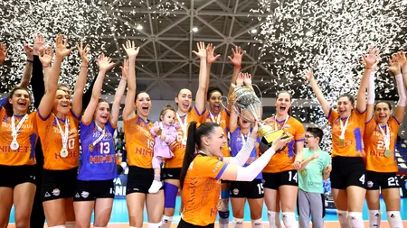 CSM Târgovişte a câştigat Cupa României la volei feminin. Meci dramatic cu Rapid Bucureşti