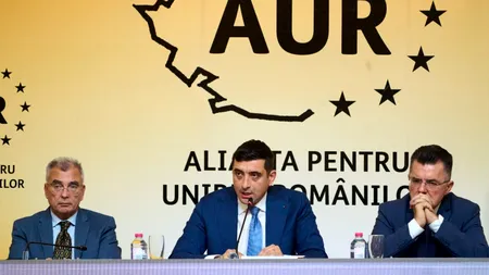 George Simion candidează pentru un nou mandat de președinte al partidului, la congresul AUR. Evenimentul va avea loc pe 30 noiembrie, la Alba Iulia