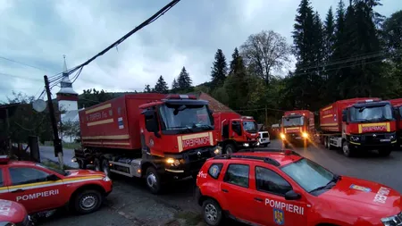 UPDATE | Sute de oameni au fost evacuați după o avarie la barajul Tăul Mare, în județul Alba. Nivelul apei a scăzut cu 40 cm, după intervenția ISU cu motompompe (VIDEO)