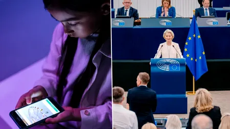 Ursula von der Leyen este hotărâtă să rezolve problema siguranței minorilor în mediul online: „Fără rețele sociale înainte de vârsta de 13 ani“. Ce restricții anunță pentru tinerii de 15 ani