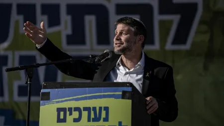 Gest OFENSATOR făcut de ministrul israelian de Finanțe. Cum a fost surprins oficialul