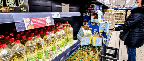 Vești proaste pentru români! Câți lei va costa o sticlă de 1 litru de ulei de floarea soarelui, înainte de Crăciun