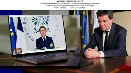 Nicușor Dan a vorbit cu Emmanuel Macron: „Noi vom fi în continuare parteneri de încredere”