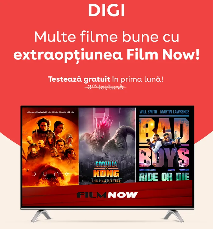 Ai abonament TV de la Digi RCS-RDS România Produsul oferit gratuit acum, în februarie 2026