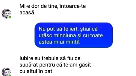 Bancul de miercuri | „Mi-e dor de tine, întoarce-te acasă!”