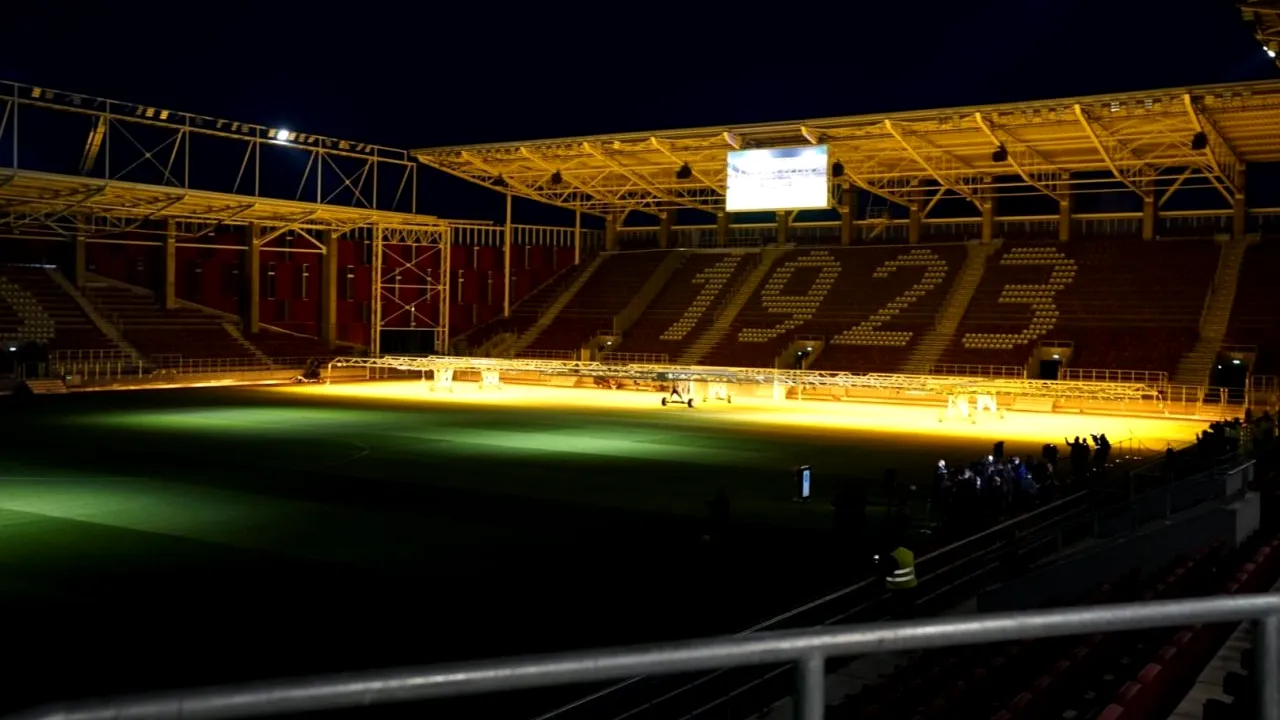 Lucrările la stadionul Giulești au fost încheiate. Arena a fost preluată oficial de Clubul Sportiv Rapid