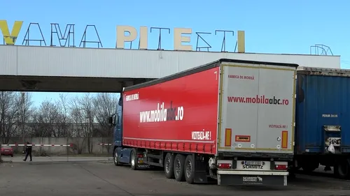 VIDEO | Imagini incredibile filmate de un șofer de TIR în Vama Pitești. Cei care au nevoie la toaletă sunt trimiși în spatele clădirii