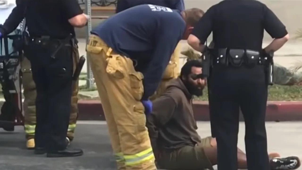 Fiul unui artist celebru, atacat brutal de un om al străzii înarmat cu o șurubelniță