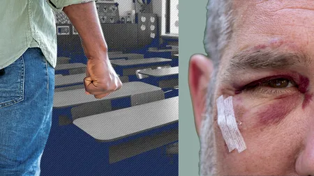 Elevul de clasa a IX-a care a bătut un profesor din Târgoviște a fost ARESTAT preventiv pentru 30 de zile