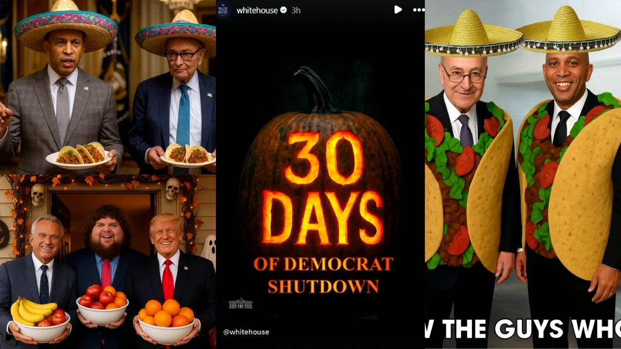 Donald Trump vrea să transforme Halloween-ul în cel mai rău coșmar al democraților. Casa Albă și progresiștii se duelează în ironii