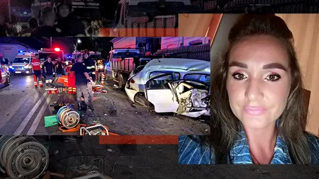 Adina Ghervase, șoferița care A OMORÂT patru muncitori la Iași, este deranjată de presă! Jurnaliștii o numesc „Văduva Neagră”