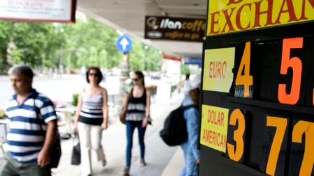 Banca centrală a anunțat un curs de 4,5037 lei/euro, în creștere ușoară