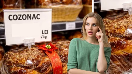 Cozonacul de Crăciun, tot mai scump de la an la an. Românii se uită cu uimire la raft: 