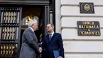 A început întâlnirea dintre Luca Niculescu și Mugur Isărescu la BNR. Premierul are programată azi o întrevedere și cu reprezentanții mediului de afaceri
