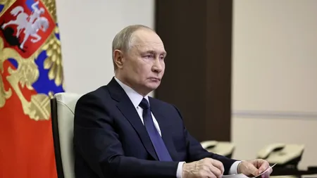 Prima vizită a lui Vladimir Putin în regiunea KURSK / Ucraina: 