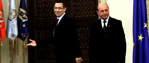 Cele 296 de zile ale coabitării Ponta - Băsescu. Cine a călcat primul peste Pacea de la Cotroceni