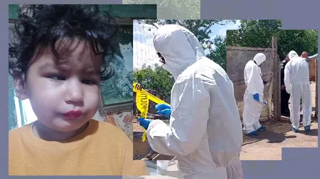 Raisa, fetița de 2 ani din Dolj, a fost găsită moartă, într-o râpă! Principala ipoteză: A fost OMORÂTĂ! / Primele imagini de la fața locului