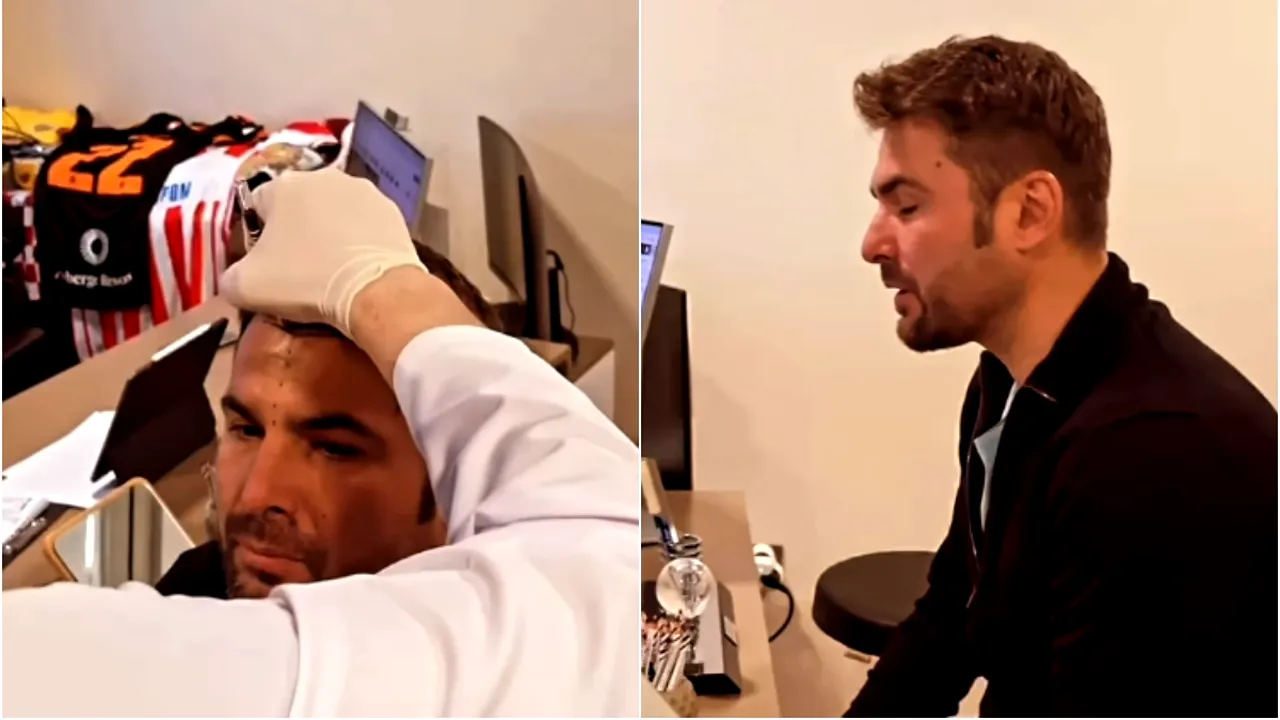 Adrian Mutu și-a făcut IMPLANT de păr în Turcia. „Timpul nu iartă pe nimeni”