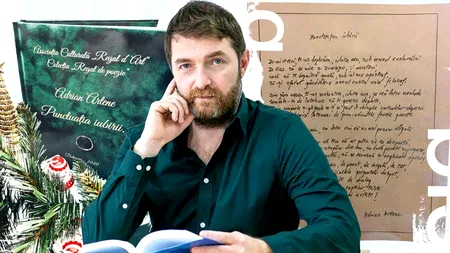 ”Punctuația iubirii”, noul volum de versuri semnat de Adrian Artene: ”Cuvintele nu îmbătrânesc! Nici anii nu le cuprind!”