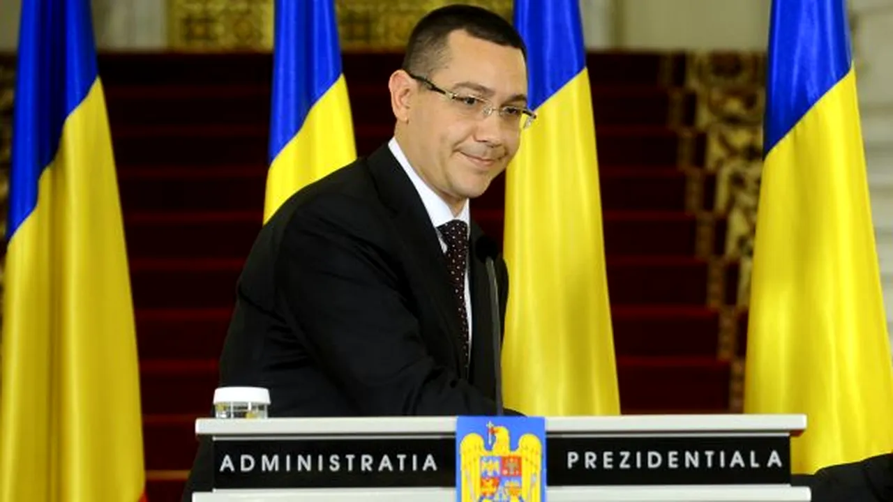 Ponta îl sună pe Băsescu 