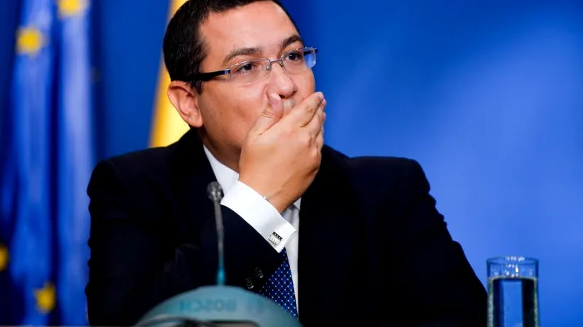 Ponta: Iliescu are dreptate, nu trebuia să vorbesc de Papici