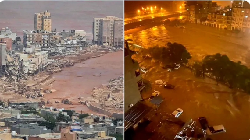 FOTO-VIDEO | Dezastru în Libia. Cel puțin 2.000 de persoane au murit, în urma furtunii Daniel. Alte câteva mii sunt date dispărute