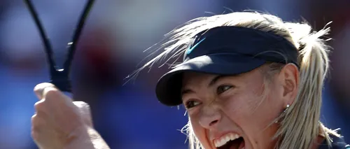 Maria Șarapova, eliminată în optimile de finală ale turneului de la Roma