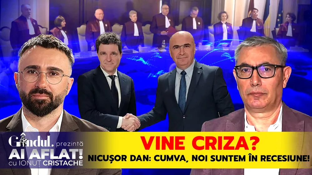 Doru Bușcu – Vine criza, după anunțul lui Nicușor? | „Ai Aflat! Cu Ionuț Cristache”