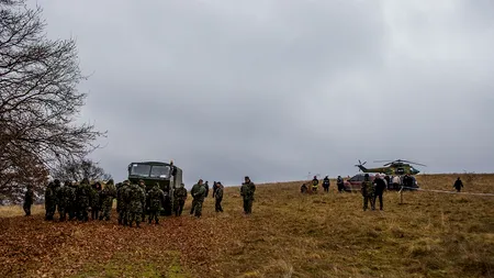 Trupurile militarilor morți în accidentul aviatic, aduse la Laboratorul de Medicină Legală Sibiu