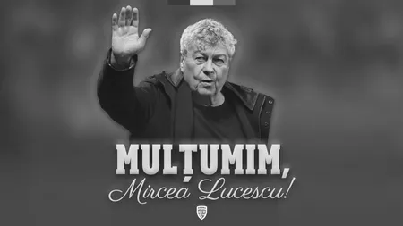 Comunicatul emis de FRF, după decesul lui Mircea Lucescu: ”Mulțumim pentru tot ce ai dăruit fotbalului românesc”