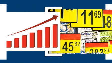 Din cauza măsurilor fiscale ale Guvernului Bolojan, prețurile cresc în România de TREI ori mai repede decât în Uniunea Europeană