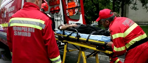 SMURD: Copilotul avionului, în stare critică; trei medici, în stare medie spre gravă