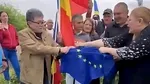 Șoșoacă susține că Nicușor Dan vrea să numească un premier de la SOS România. Cine este Dumitru Manea, cu care Șoșoacă rupea steagul UE