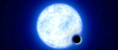 A fost descoperită prima gaură neagră latentă, în afara galaxiei noastre