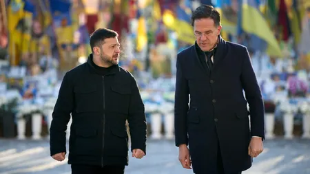 Mark Rutte asigură Ucraina de sprijinul NATO în cadrul unui discurs în Parlamentul de la Kiev. Singura condiție – pacea cu Rusia