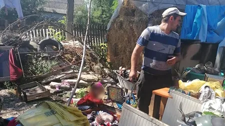 Caz tragic în Argeș. O familie cu trei copii a rămas pe drumuri. Casa le-a fost mistuită de un incendiu provocat intenționat