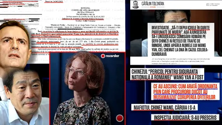 Cine este controversatul om de afaceri chinez pentru care judecătorul Raluca Moroșanu, „eroina” Recorder, a blocat în premieră percheziția DNA, în dosarul Coldea 2, așa cum dezvăluie Gândul. Jurnalistul Cătălin Tolontan scrie de 7 ani de dosarul „Shanghai”. Wang Yan, „un pericol pentru siguranța națională”
