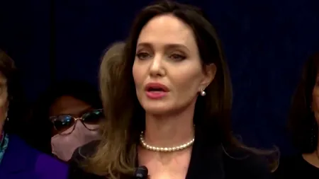 VIDEO | Angelina Jolie a pledat în Congresul SUA pentru o nouă lege împotriva violenței domestice