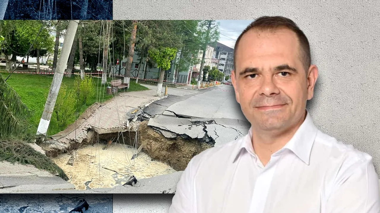 Cauza surpării străzii din SLĂNIC Prahova. Prefect: 