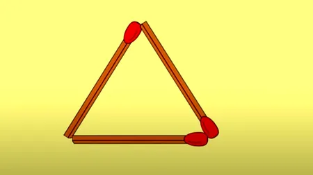 TEST IQ exclusiv pentru genii | Mutați un singur băț de chibrit pentru a obține un pătrat!