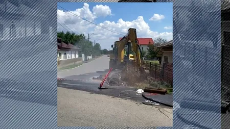 ALERTĂ în Prahova după ce o conductă de gaz s-a spart. Clădirile din zonă au fost evacuate de urgență