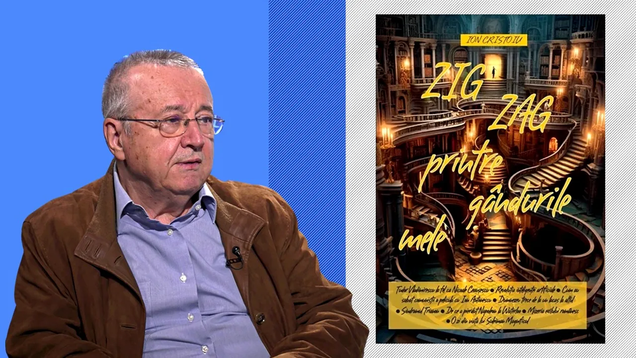 ”Zig-Zag printre gândurile mele”, ultima carte a lui Ion Cristoiu, un amestec unic de jurnal, proză și eseu