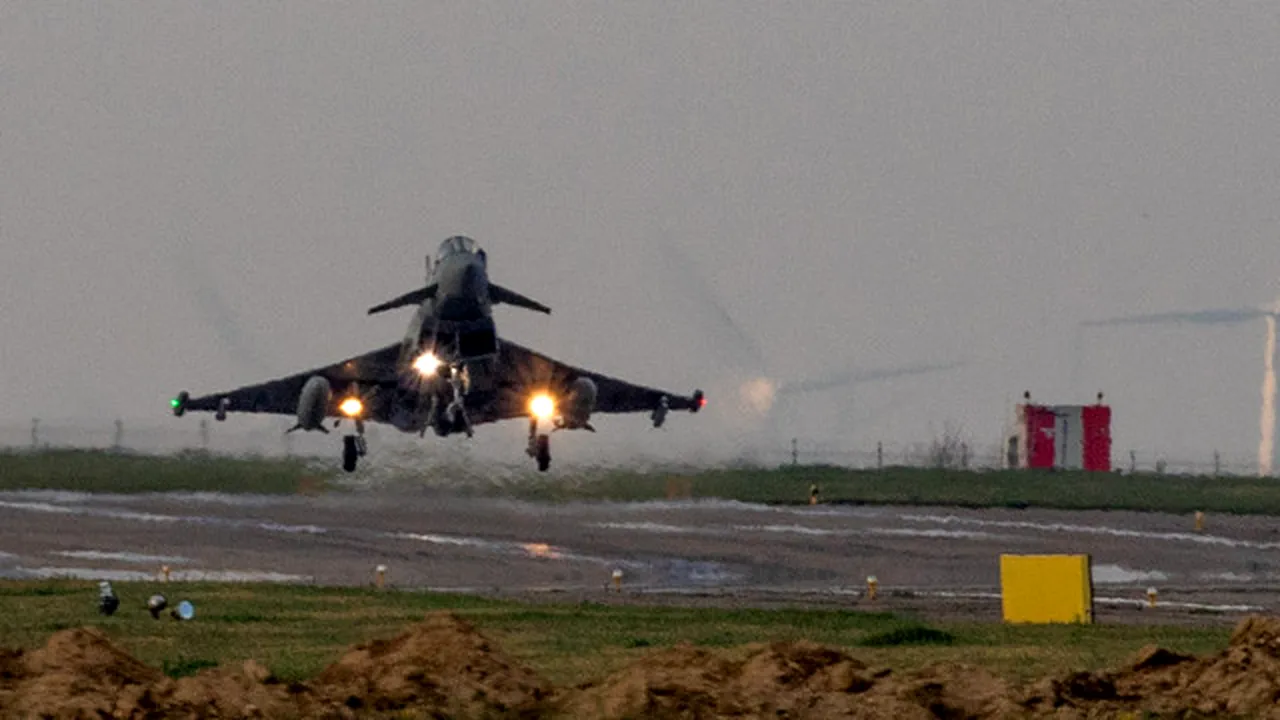 Alarmă de atac cu drone în Tulcea. Două aeronave britanice de luptă Eurofighter Typhoon au fost ridicate. A fost emis mesaj RO-Alert
