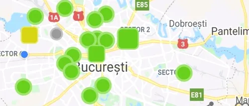 EXCLUSIV. Cu cât s-a redus traficul în București. Aerul din Capitală este „pe verde”