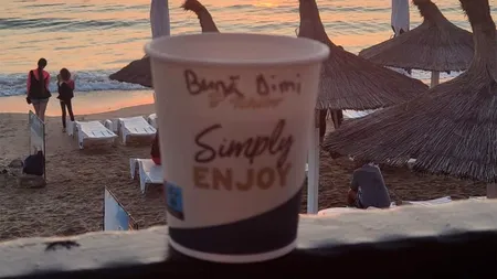 Cât costă o cafea la dozator, acum, în vârf de sezon, în Eforie Nord